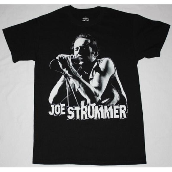 Joe Strummer The Clash New Black T-Shirt - Picture 1 of 4